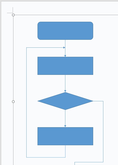 図形を線で結んだ画面