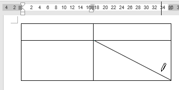 斜め罫線を引く